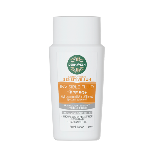 Dermaveen Sensitive Sun Spf50+ Invisible Fluid 50Ml