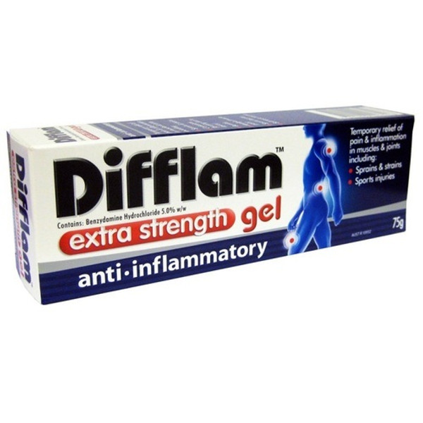 Difflam Anti-Inflammatory Gel Extra Strength 75g