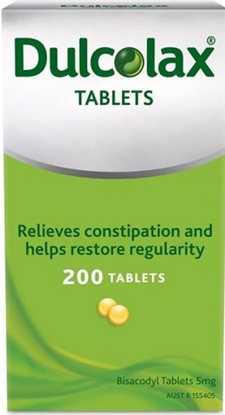 Dulcolax 5mg 200 Tablets