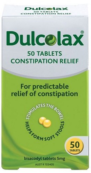 Dulcolax 5mg 50 Tablets