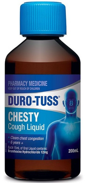 Duro-Tuss Chesty Cough Liquid Regular 200mL