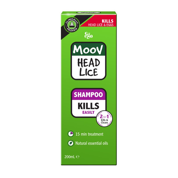 Ego Moov Head Lice Shampoo 200ml