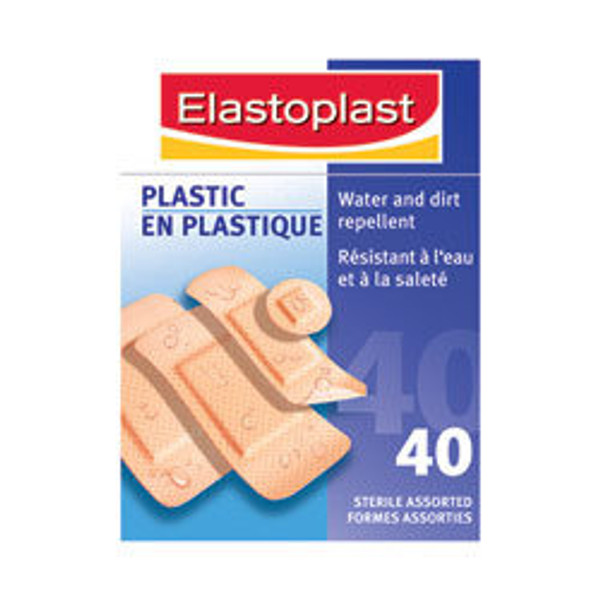 Elastoplast Plastic Shapes 40 Pack