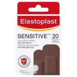 Elastoplast Sensitive Dark Strips 20 Pack