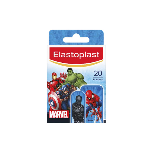Elastoplast Sensitive Marvel Strips 20 Pack