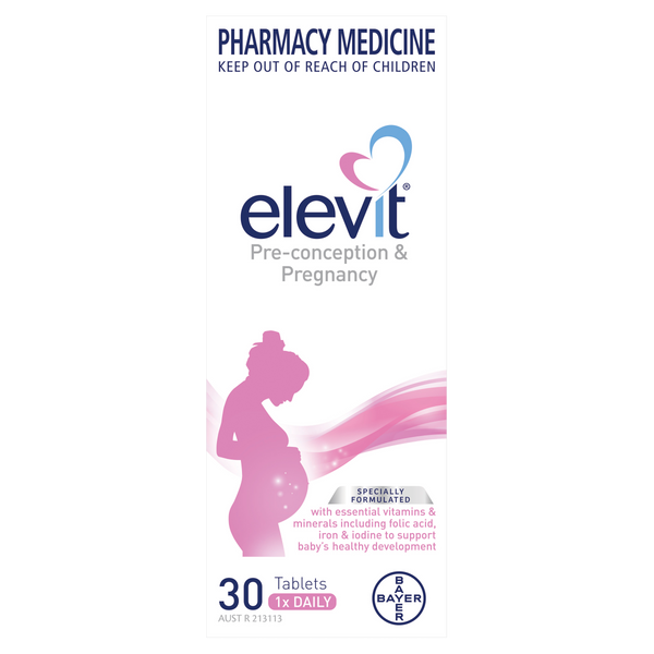 Elevit Pregnancy Multivitamin 30 Tablets
