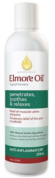 Elmore Oil Topical Liniment 250mL