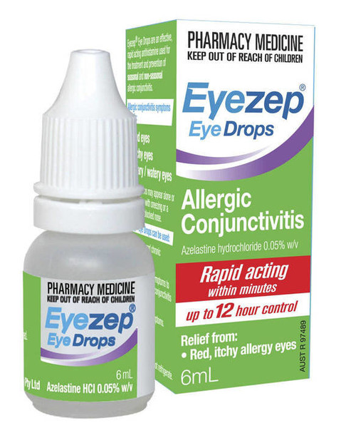 EyeZep Allergy Relief Eye Drops 6Ml
