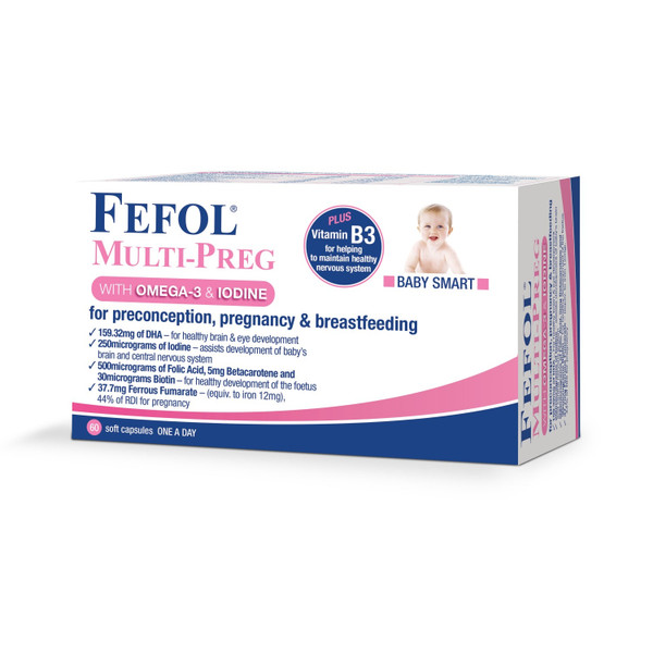 Fefol Multi-Preg 60 Capsules