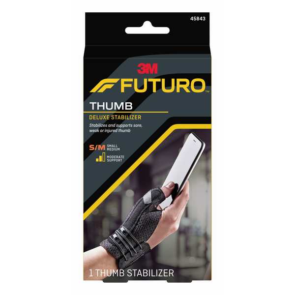 Futuro Thumb Stabiliser Small/Medium Black