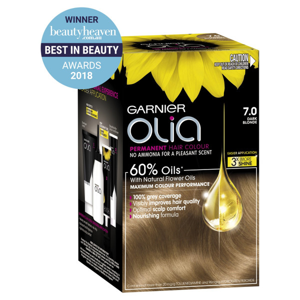 Garnier Olia Permanent Hair Colour 7.0 Dark Blonde