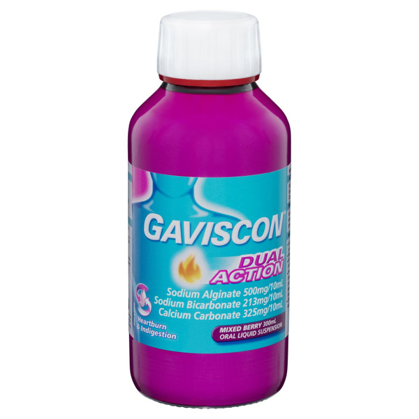 Gaviscon Dual Action Mixed Berry 300ml
