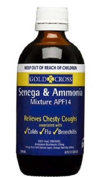 Gold X Senega and Ammonia 200mL