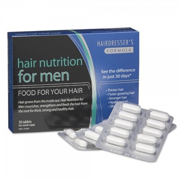 Hairdresser's Formula Hair Nutrition For Men 30 Tablets