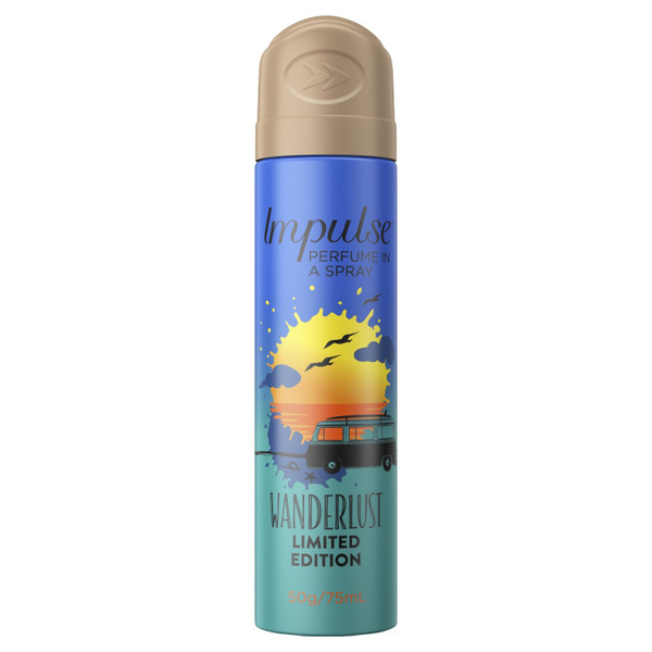 Impulse Body Spray Wanderlust 75ml