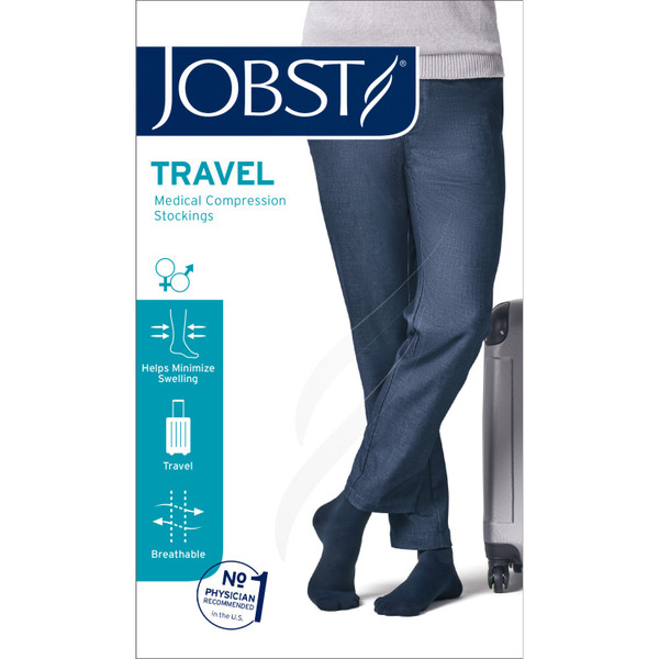 Jobst Travel Socks Size 5 Black
