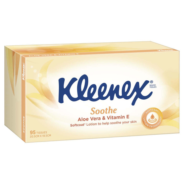 Kleenex Tissues Aloe Vera 95 Pack