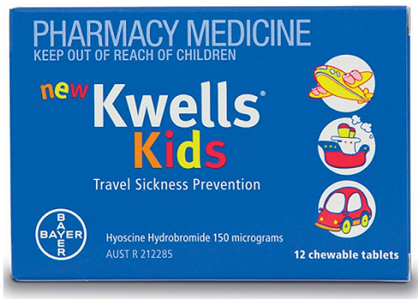 Kwells Kids 12 chewable tablets