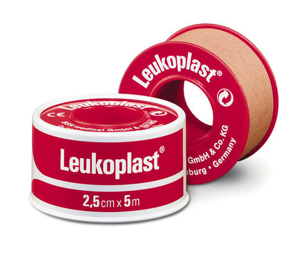 Leukoplast Standard Rigid Red Spool 2.5cm x 5m