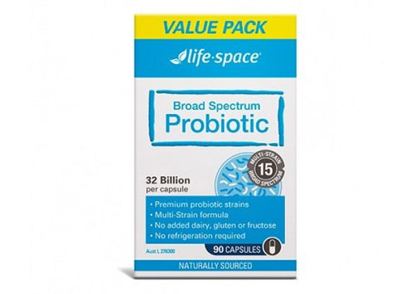 Life Space Broad Spectrum Probiotic 32 Billion 90 Capsules