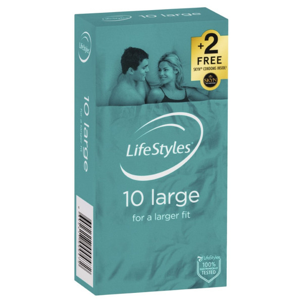Lifestyles Condoms Large 10 Pack