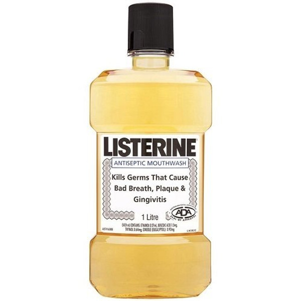Listerine Antiseptic Mouthwash 1L