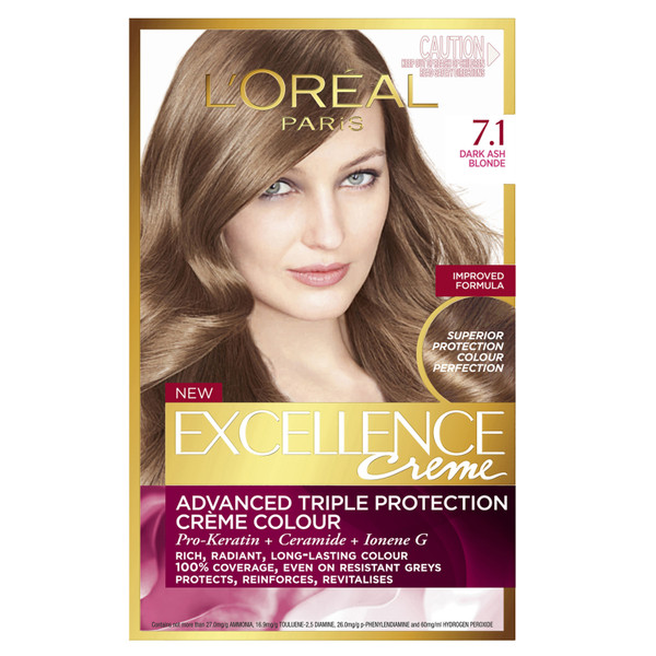 L'Oreal Paris Excellence 7.1 Dark Ash Blonde