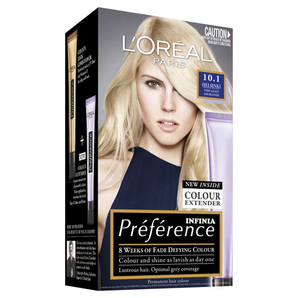 L'Oreal Preference 10.1 Helsinki Very Light Ash Blonde