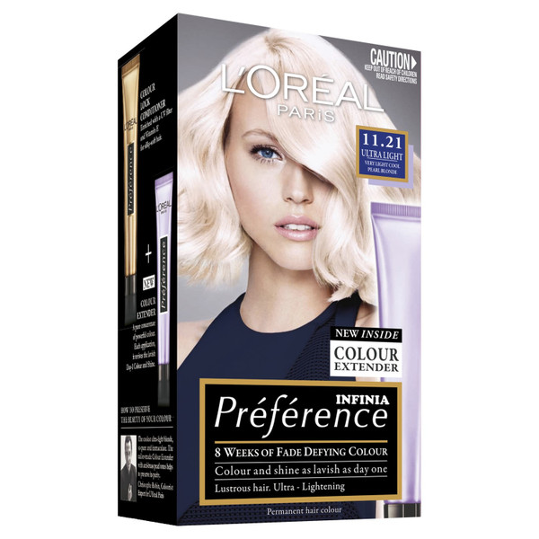 L'Oreal Preference 11.21 Ultra Light Cool Pearl Blonde