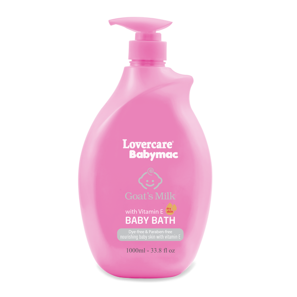 Lovercare Babymac Goats Milk Baby Bath With Vitamin E