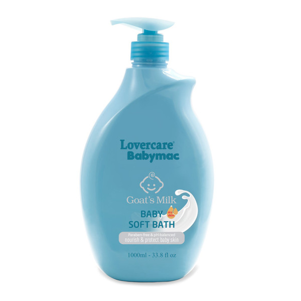 Lovercare Babymac Goats Milk Baby Soft Bath 1L