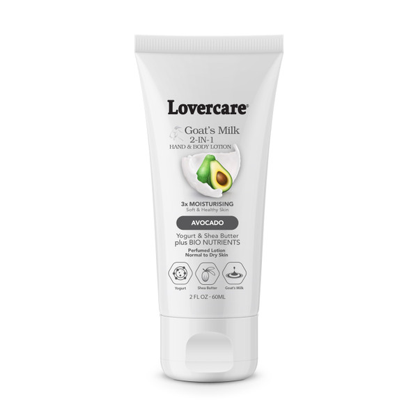 Lovercare Goats Milk HandCream Avocado 60Ml