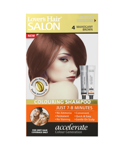 Loverhair Hair Salon #4 Mahogany Brown