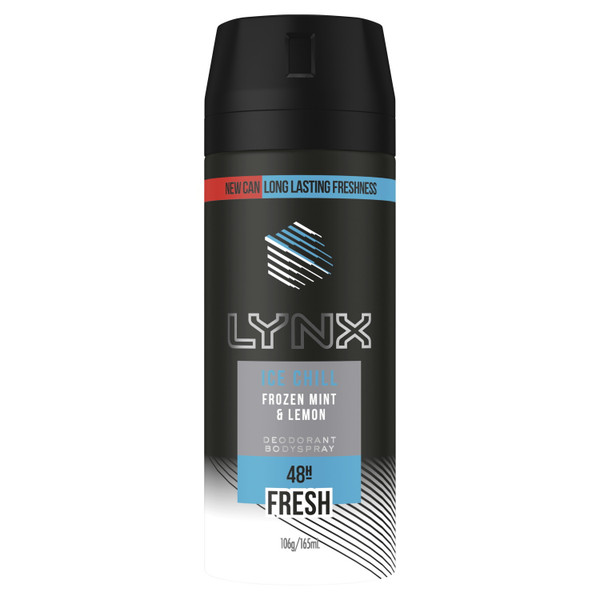 Lynx Body Spray Ice Chill 165ml