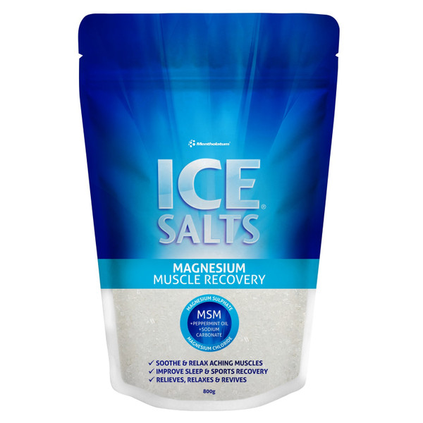 Mentholatum Ice Salts Magnesium Muscle Recovery 800g