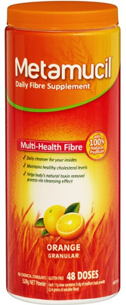 Metamucil Granular Powder Orange 48 Doses 528g