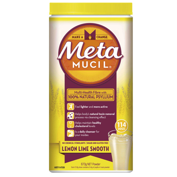 Metamucil Smooth Lemon Lime 114 Dose
