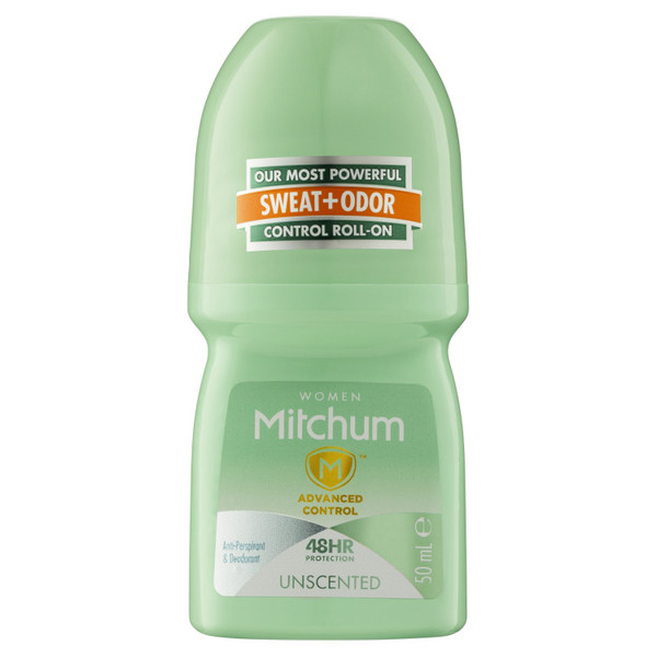 Mitchum Women's Roll On Unscented 50ml