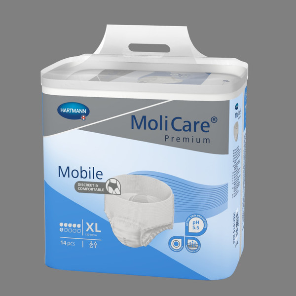 Molicare Mobile Pant Blue XL 14 Pack