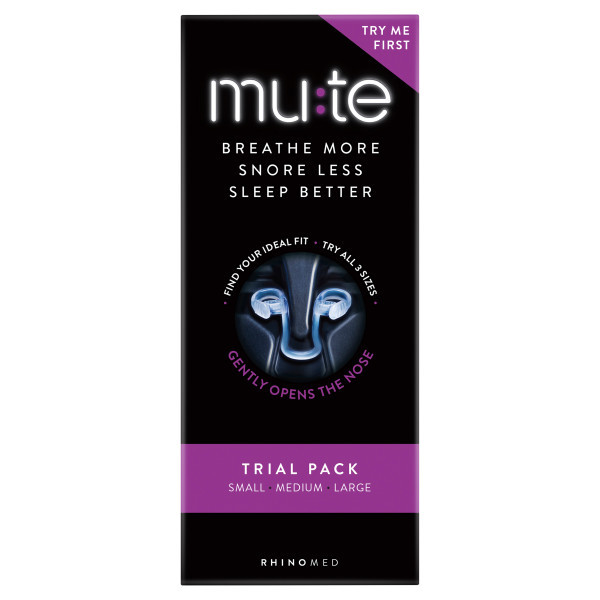 Mute Snoring Relief Trial Pack (Assorted pack)