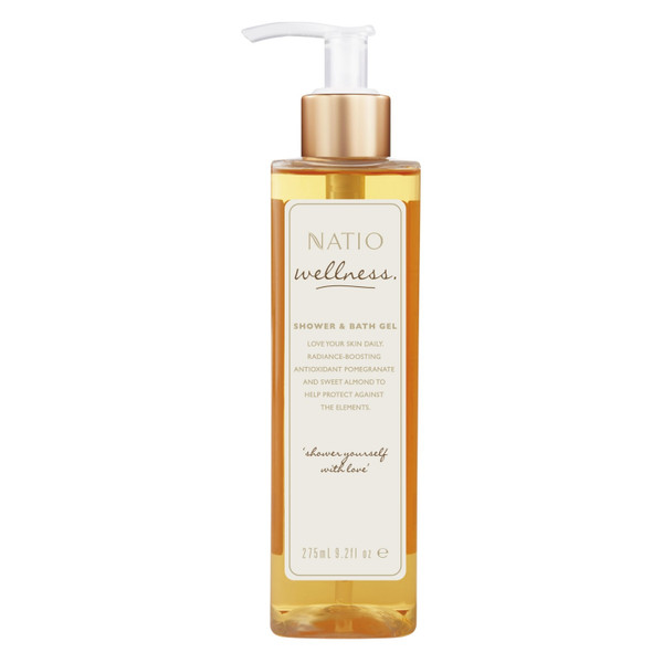 Natio Wellness Shower and Bath Gel 275ml