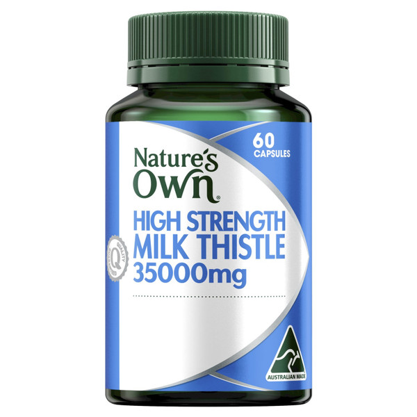 Nature's Own Milk Thistle 35000mg 60 Capsules