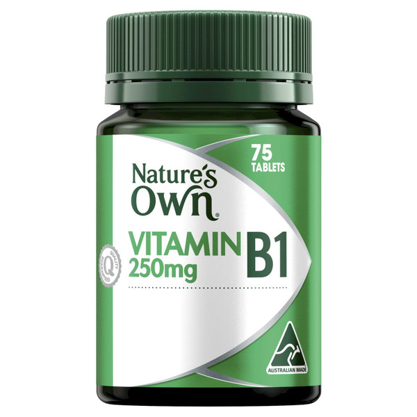 Nature's Own Vitamin B1 250mg 75 Tablets