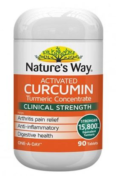 Natures Way Activated Curcumin 90 Tablets