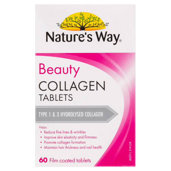Nature's Way Beauty Collagen 60 Tablets