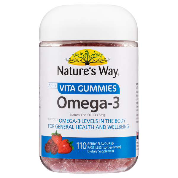 Nature's Way Omega-3 Vita Gummies 110 Gummies