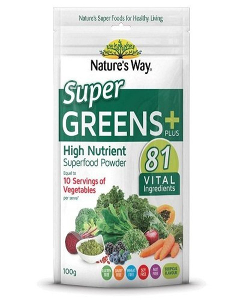 Nature's way Super Greens Plus Powder 100g