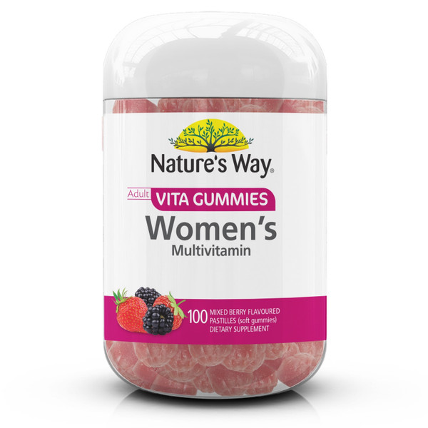 Nature's Way Women's Multi-Vitamin Vita Gummies Adult 100 Pastilles