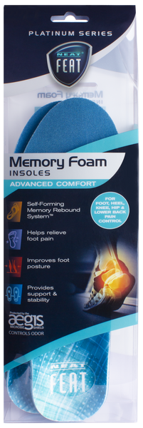 Neat Feat Mens Memory Foam Insole