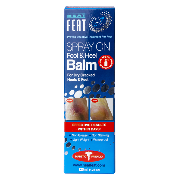 Neat Feat Spray On Foot and Heel Balm 125ml
